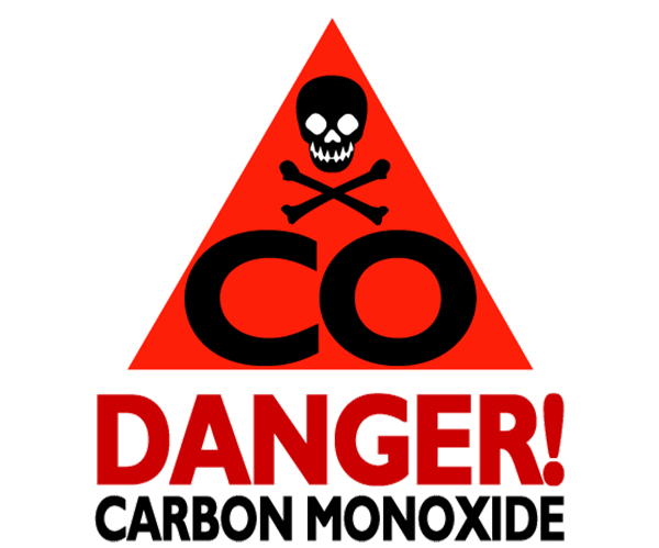 Carbon monoxide danger logo