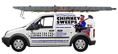 Nottingham Chimney Sweeps van