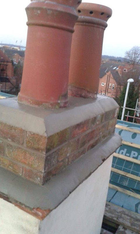 Nottingham Chimney Gallery - chimney stack repair