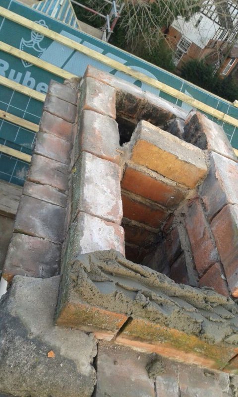Nottingham Chimney Gallery - chimney stack repair